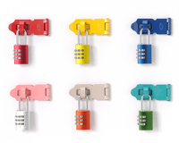 カラーストロング掛金南京錠セット