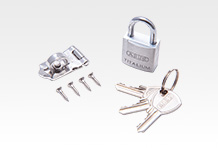 掛金と南京錠セット