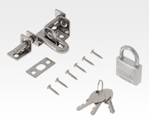 ラッチ類と南京錠のセット